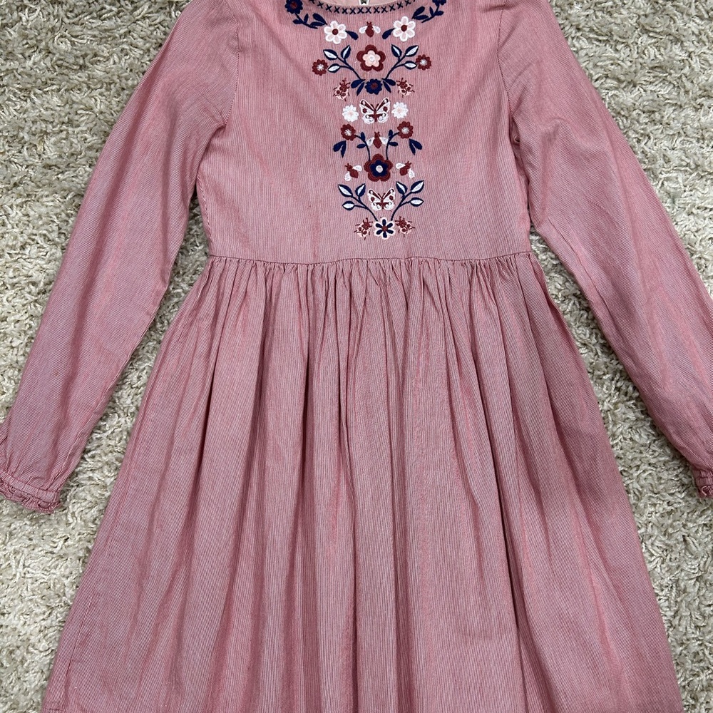 Embroidered Kids Dress